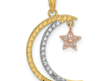 14k Two-tone Jewelry Style K9382 - Classique Jewelry Inc.