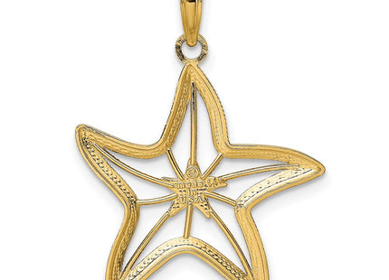 14k Yellow & Rhodium Jewelry Style K9392 - Classique Jewelry Inc.