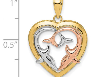 14k Two-tone Jewelry Style K9394 - Classique Jewelry Inc.