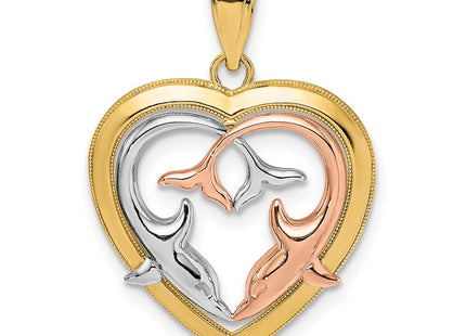 14k Two-tone Jewelry Style K9394 - Classique Jewelry Inc.