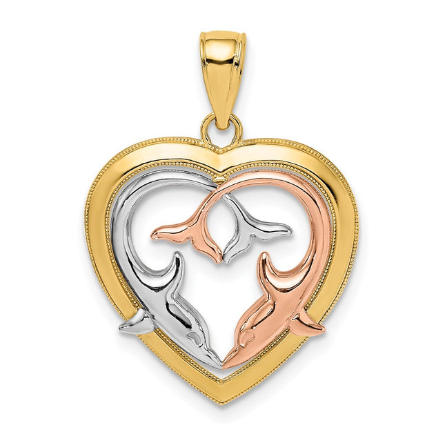 14k Two-tone Jewelry Style K9394 - Classique Jewelry Inc.