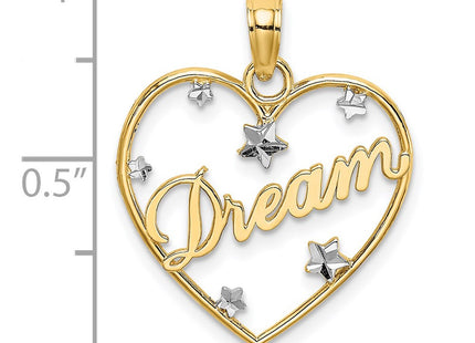 14k Yellow & Rhodium Jewelry Style K9396 - Classique Jewelry Inc.
