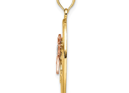 14k Two-tone Jewelry Style K9399 - Classique Jewelry Inc.