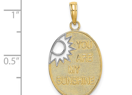 14k Yellow & Rhodium Jewelry Style K9400 - Classique Jewelry Inc.