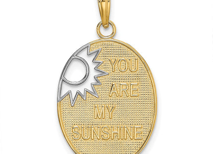 14k Yellow & Rhodium Jewelry Style K9400 - Classique Jewelry Inc.