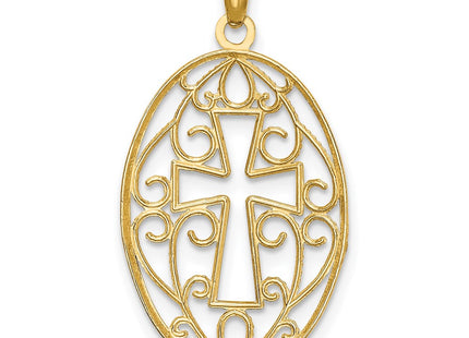 14k Yellow & Rhodium Jewelry Style K9412 - Classique Jewelry Inc.