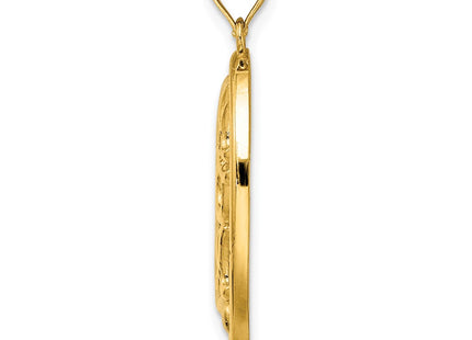 14k Yellow & Rhodium Jewelry Style K9417 - Classique Jewelry Inc.