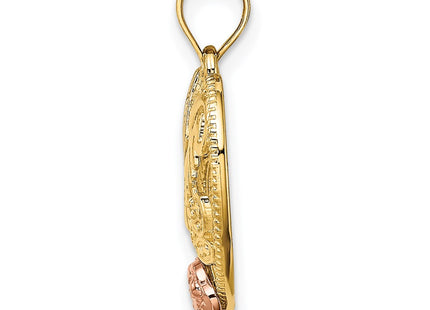 14k Two-tone Jewelry Style K9418 - Classique Jewelry Inc.