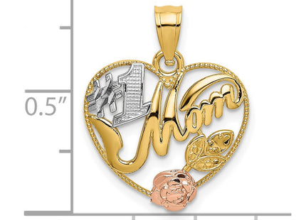 14k Two-tone Jewelry Style K9418 - Classique Jewelry Inc.