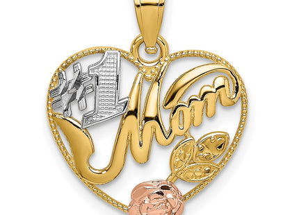 14k Two-tone Jewelry Style K9418 - Classique Jewelry Inc.