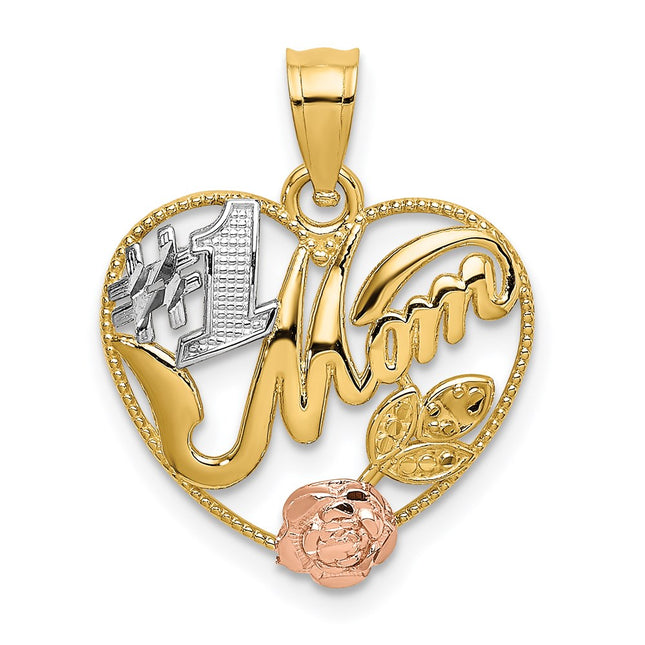 14k Two-tone Jewelry Style K9418 - Classique Jewelry Inc.