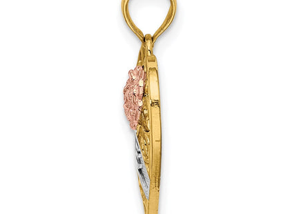 14k Two-tone Jewelry Style K9419 - Classique Jewelry Inc.