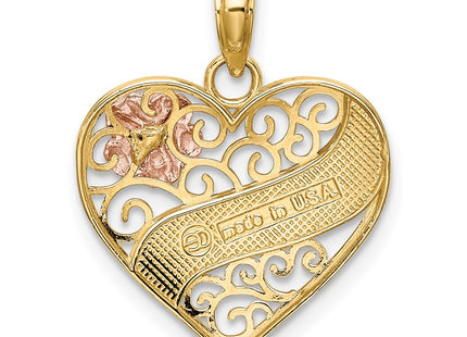 14k Two-tone Jewelry Style K9419 - Classique Jewelry Inc.