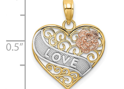 14k Two-tone Jewelry Style K9419 - Classique Jewelry Inc.