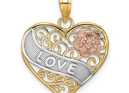 14k Two-tone Jewelry Style K9419 - Classique Jewelry Inc.