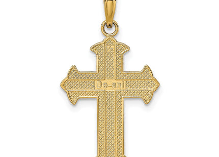 14k Yellow & Rhodium Jewelry Style K9421 - Classique Jewelry Inc.