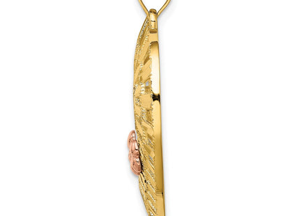 14k Two-tone Jewelry Style K9422 - Classique Jewelry Inc.