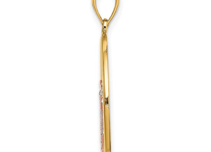 14k Two-tone Jewelry Style K9426 - Classique Jewelry Inc.