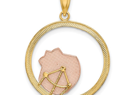 14k Two-tone Jewelry Style K9426 - Classique Jewelry Inc.