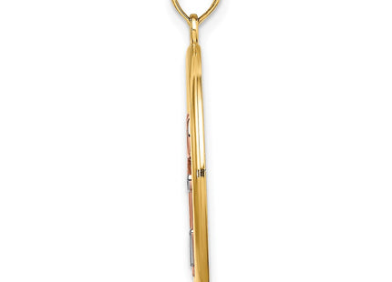 14k Two-tone Jewelry Style K9427 - Classique Jewelry Inc.