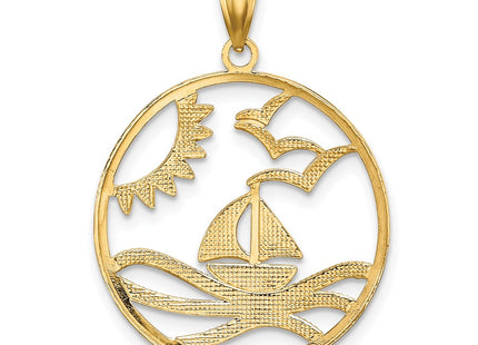 14k Yellow & Rhodium Jewelry Style K9430 - Classique Jewelry Inc.