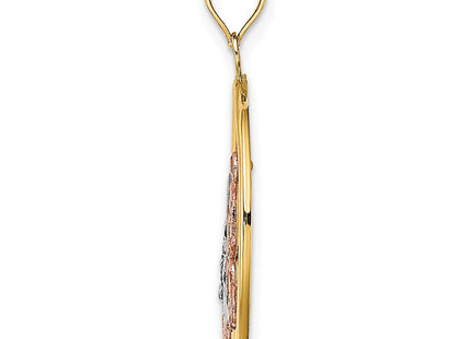 14k Two-tone Jewelry Style K9434 - Classique Jewelry Inc.