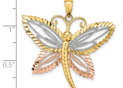14k Two-tone Jewelry Style K9438 - Classique Jewelry Inc.