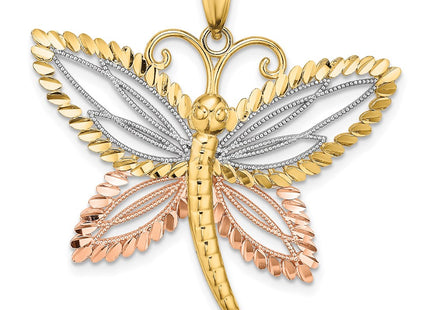 14k Two-tone Jewelry Style K9438 - Classique Jewelry Inc.