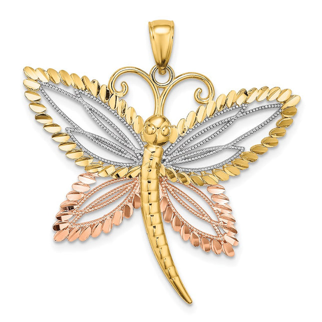 14k Two-tone Jewelry Style K9438 - Classique Jewelry Inc.
