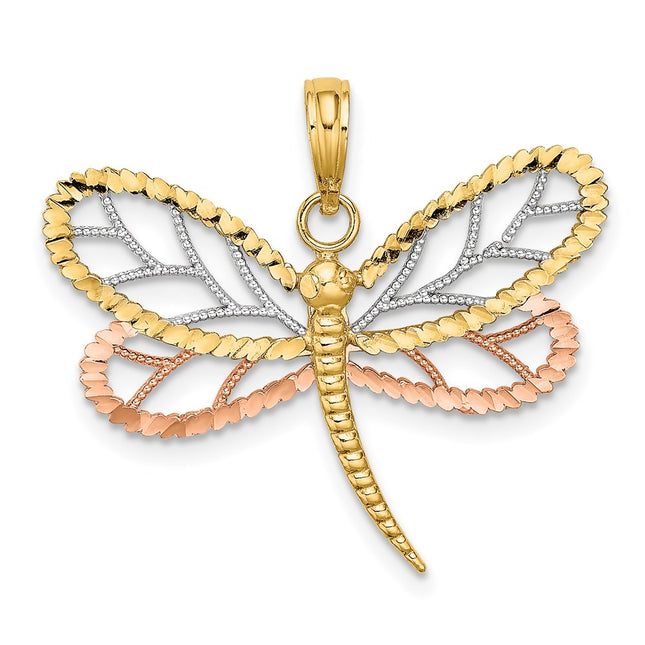 14k Two-tone Jewelry Style K9439 - Classique Jewelry Inc.