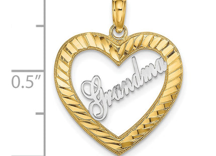 14k Yellow & Rhodium Jewelry Style K9453 - Classique Jewelry Inc.