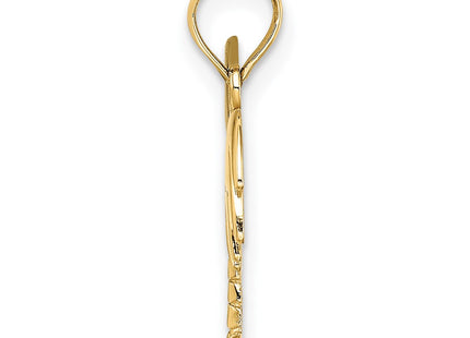 14k Yellow & Rhodium Jewelry Style K9455 - Classique Jewelry Inc.