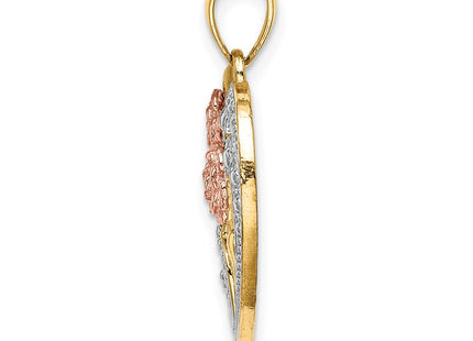 14k Two-tone Jewelry Style K9456 - Classique Jewelry Inc.