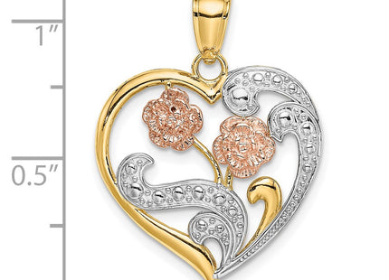 14k Two-tone Jewelry Style K9456 - Classique Jewelry Inc.