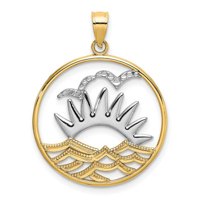 14K gold charm
