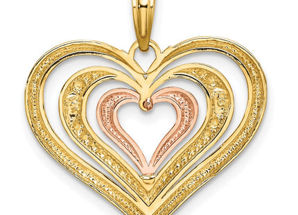 14k Two-tone Jewelry Style K9461 - Classique Jewelry Inc.