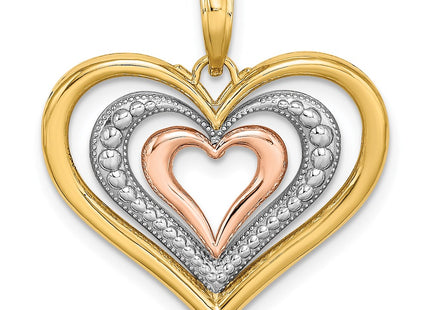 14k Two-tone Jewelry Style K9461 - Classique Jewelry Inc.