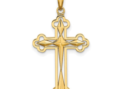 14k Yellow & Rhodium Jewelry Style K9467 - Classique Jewelry Inc.