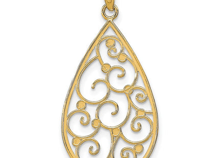 14k Yellow & Rhodium Jewelry Style K9479 - Classique Jewelry Inc.