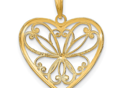14k Yellow & Rhodium Jewelry Style K9487 - Classique Jewelry Inc.
