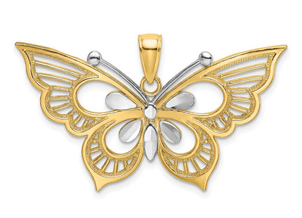 14k Two-tone Jewelry Style K9489 - Classique Jewelry Inc.