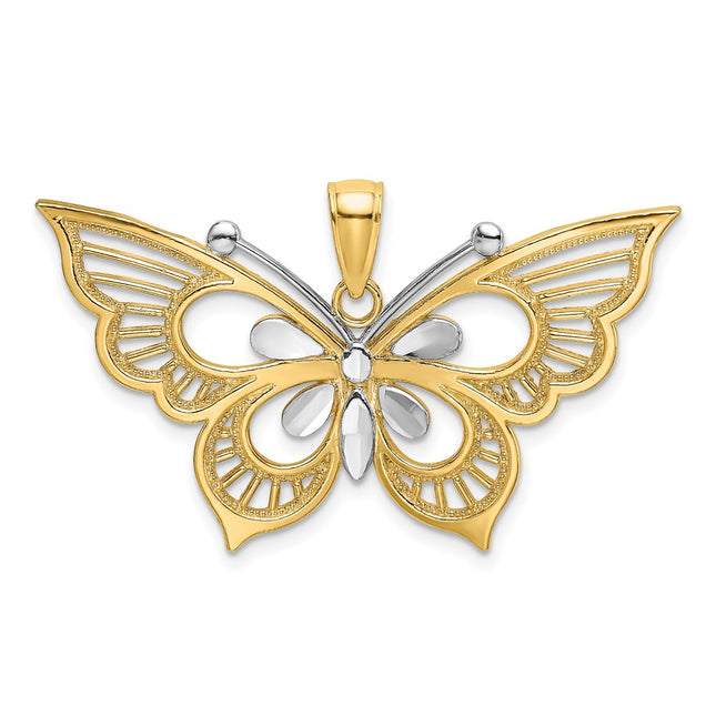 14k Two-tone Jewelry Style K9489 - Classique Jewelry Inc.