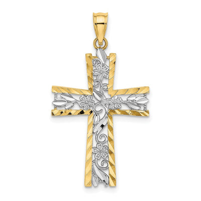 14K gold butterfly charm
