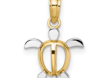 14k Yellow & Rhodium Jewelry Style K9499 - Classique Jewelry Inc.