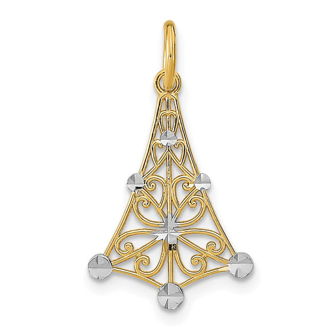 14K gold charm