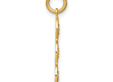 14k Yellow & Rhodium Jewelry Style K9511 - Classique Jewelry Inc.