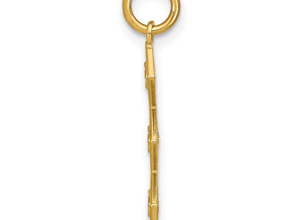 14k Yellow & Rhodium Jewelry Style K9512 - Classique Jewelry Inc.