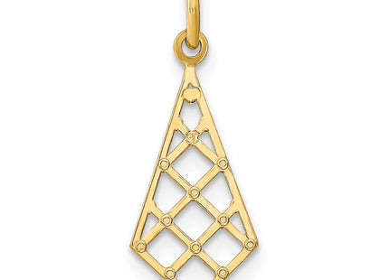 14k Yellow & Rhodium Jewelry Style K9515 - Classique Jewelry Inc.