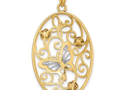14k Two-tone Jewelry Style K9523 - Classique Jewelry Inc.