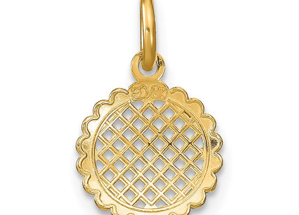 14k Yellow & Rhodium Jewelry Style K9525 - Classique Jewelry Inc.